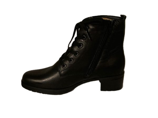 Hip hop boot zwart nappa H