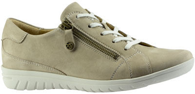Casual shoe Nubuck taupe G