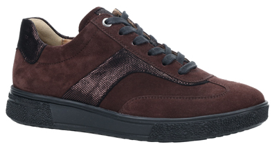 Sophie shoe kastanje daim H